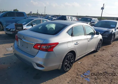 2017 Nissan Sentra S z USA, uszkodzony, nr VIN 3N1AB7AP0HY207253